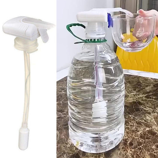 New Automatic Beverage Straw Suction Device Magic Tap Electric Water Milk Beverage Dispenser Automatic Pipette Household Outdoor